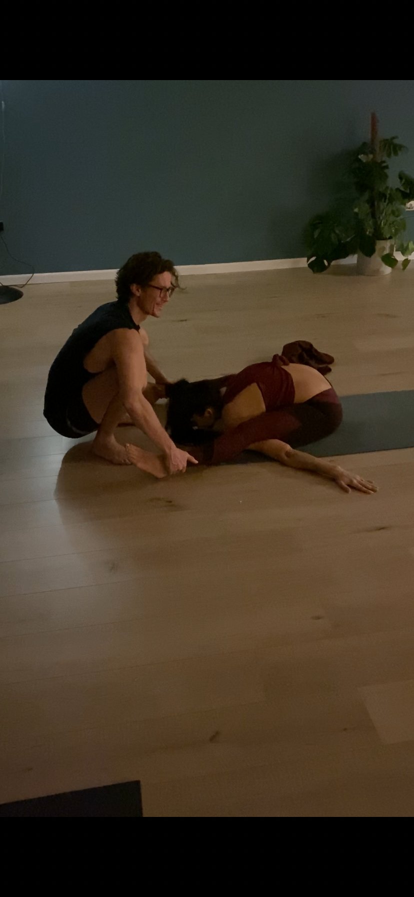 Individuele assistentie tijdens de ochtendpractice